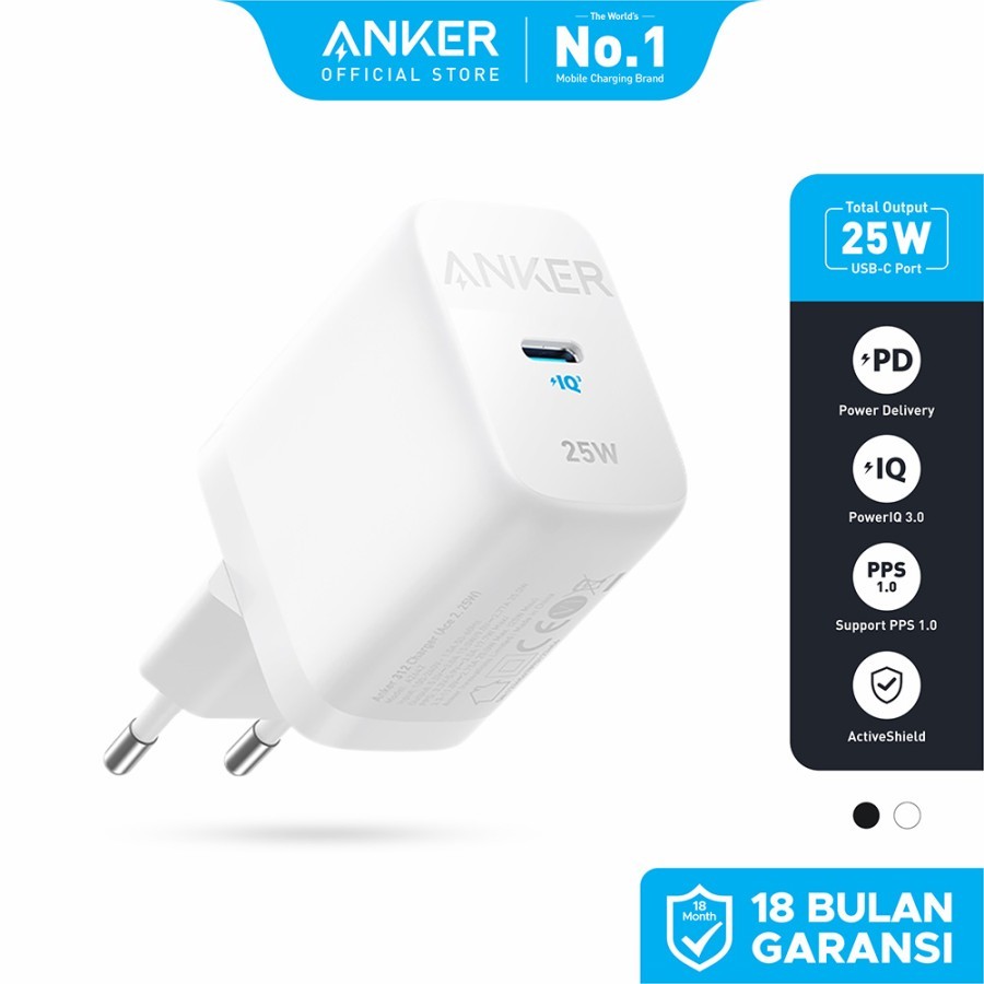 Wall Charger Anker 312 Charger 25W - A2642