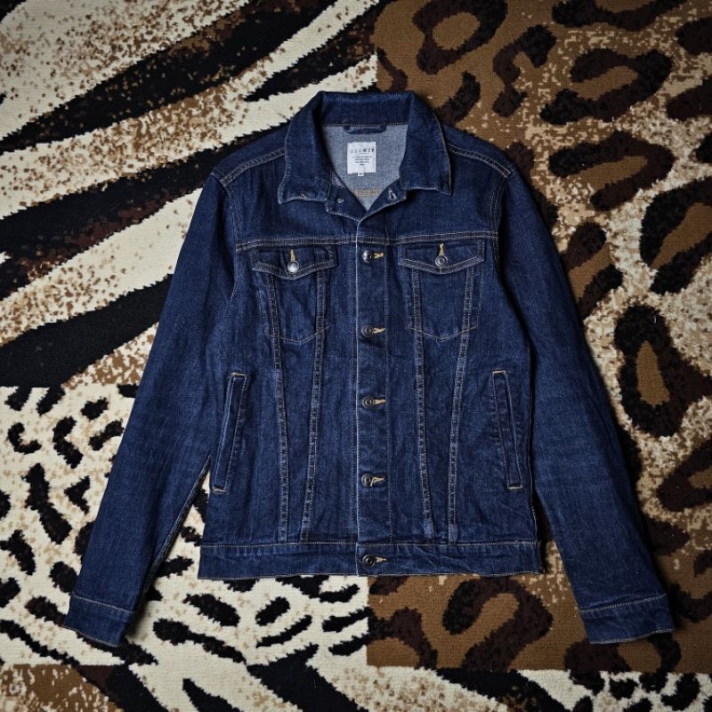 Browny trucker denim indigo