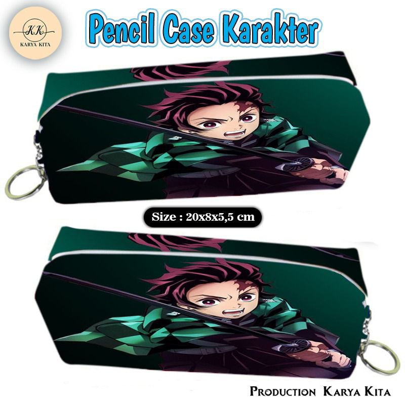 

[MIX PENCASE] pencil case karakter KIMETSU NO YAIBA TAK 02