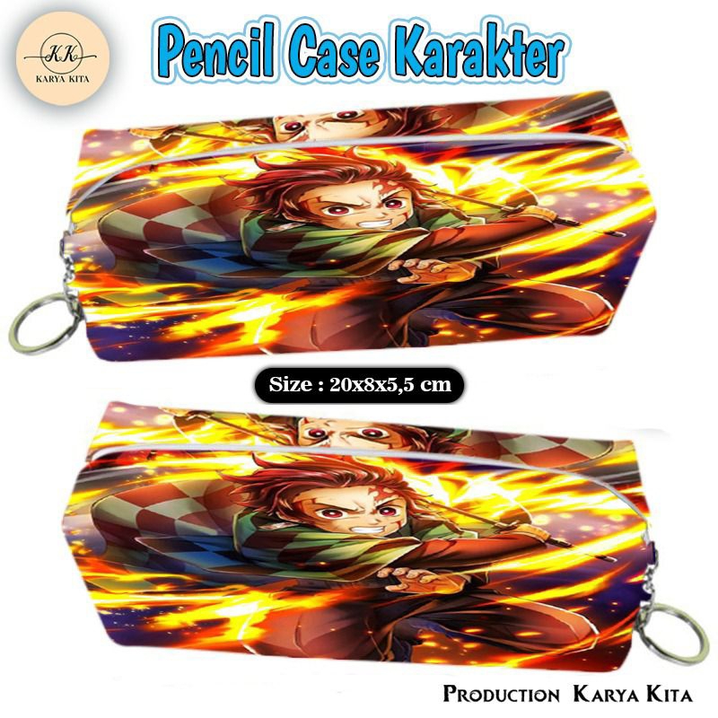

[MIX PENCASE] pencil case karakter KIMETSU NO YAIBA TAK 04