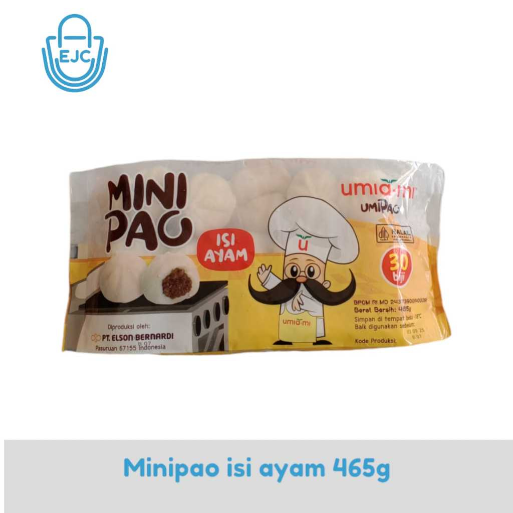 

MINIPAO ISI AYAM 30 BIJI UMIA-MI 465GR