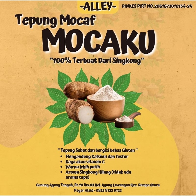 

Tepung Mocaf Mokaku