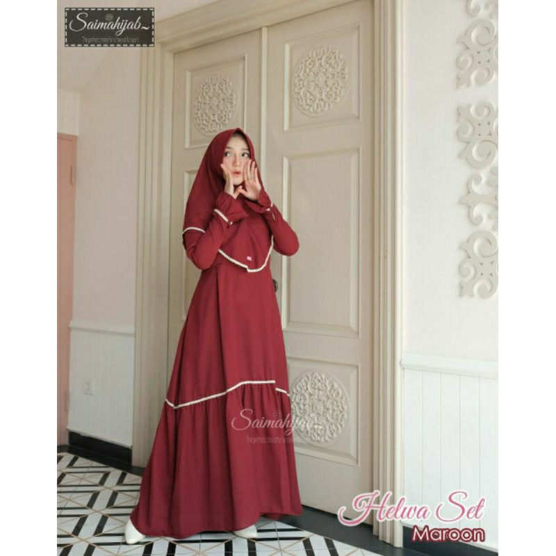 Helwa set by Saima hijab