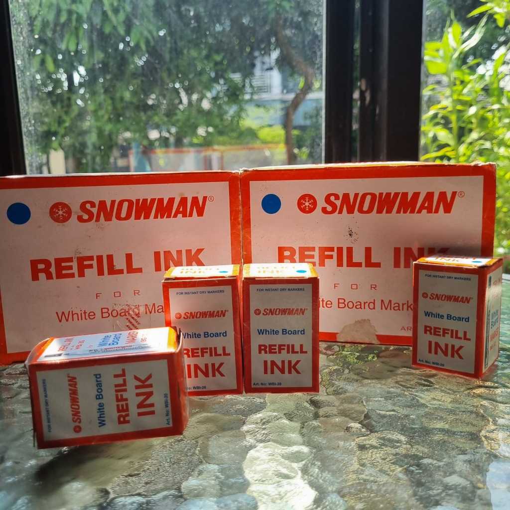 

Refill Isi Tinta Spidol Whiteboard SNOWMAN WBI (1 pcs)