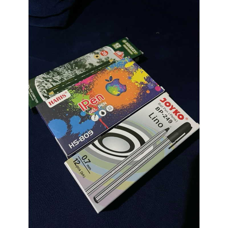 

Ipen Gel pen/ Balpen/ Pensil 2B