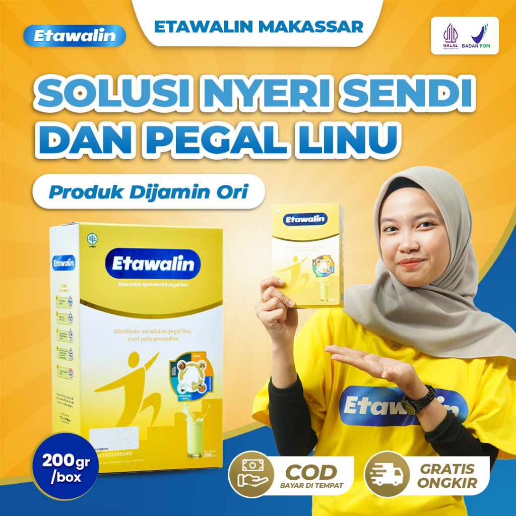 

ETAWALIN Original Susu Herbal Alami Untuk Nyeri Sendi Dan Pegal Linu 200gram