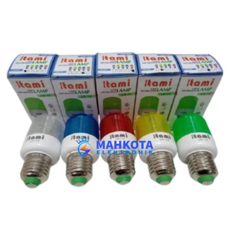 Lampu Dekorasi LED 1 Watt Itami (Hijau, Kuning, Merah, Biru, Putih)