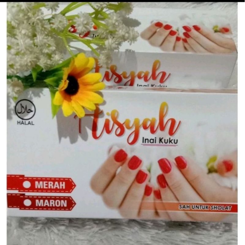 Inai Kuku Aisyah/Henna Muslimah/Inai Kuku