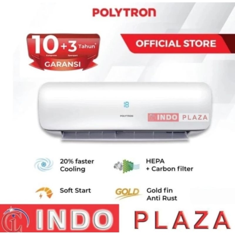 AC POLYTRON 1.5 PK NEUVA PRO NEW 2021 LOW WATT + CEPAT DINGIN PAC-12VZ (MEDAN)