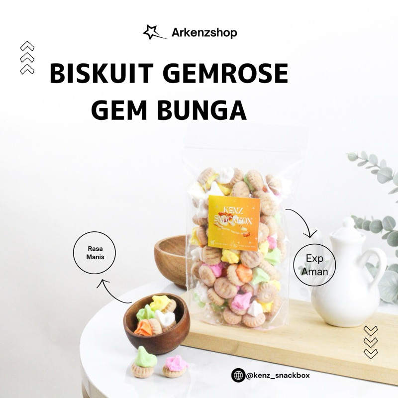 

Biskuit Gemrose Kue Monas 1kg Kembang Gula Kancing Snack Kiloan Camilan Cemilan