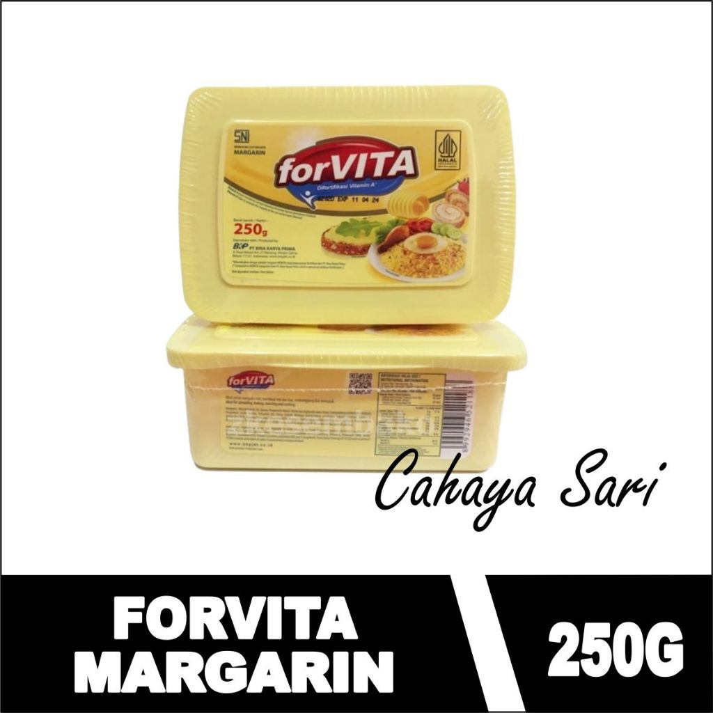 

FORVITA MARGARINE 250GR - MENTEGA