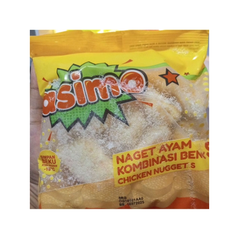 

Asimo crispy nugget 250gr