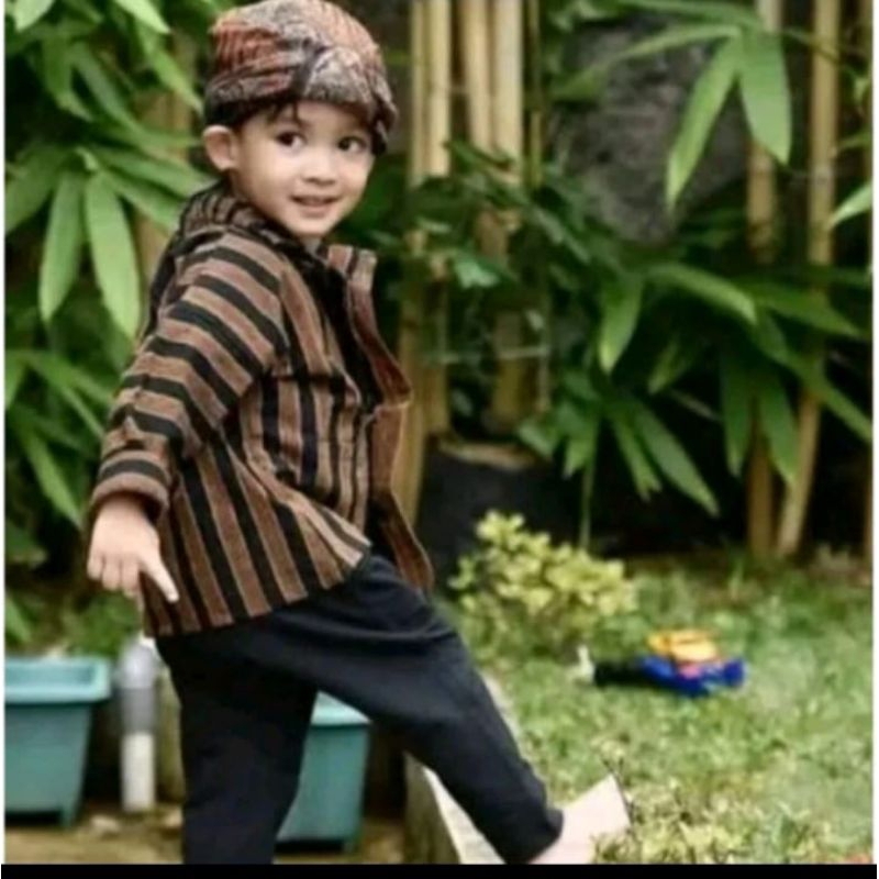 Baju Lurik Anak Pria/surjan Termurah
