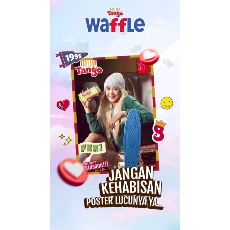 TANGO JKT48 POSTER WAFFLE OSHI PACK FENI PHOTO CARD FOTO KARTU MEMBER JKT 48 PHOTOCARDS