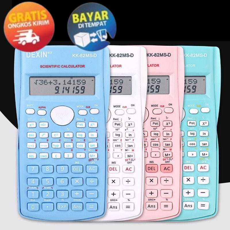 

SANDBOX - KP200 KALKULATOR COLOR FUNCTION SCIENTIFIC KALKULATOR 24 FUNGSU KALKULASI SCIENTIFIC CALCULATOR SEKOLAH HITUNGAN STATIONARY