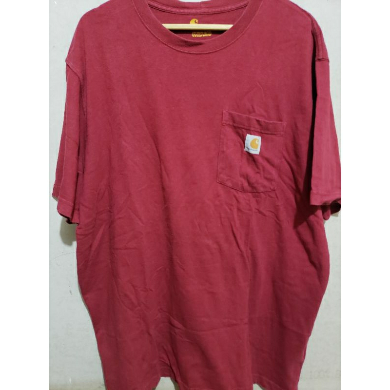 kaos carhartt pocket