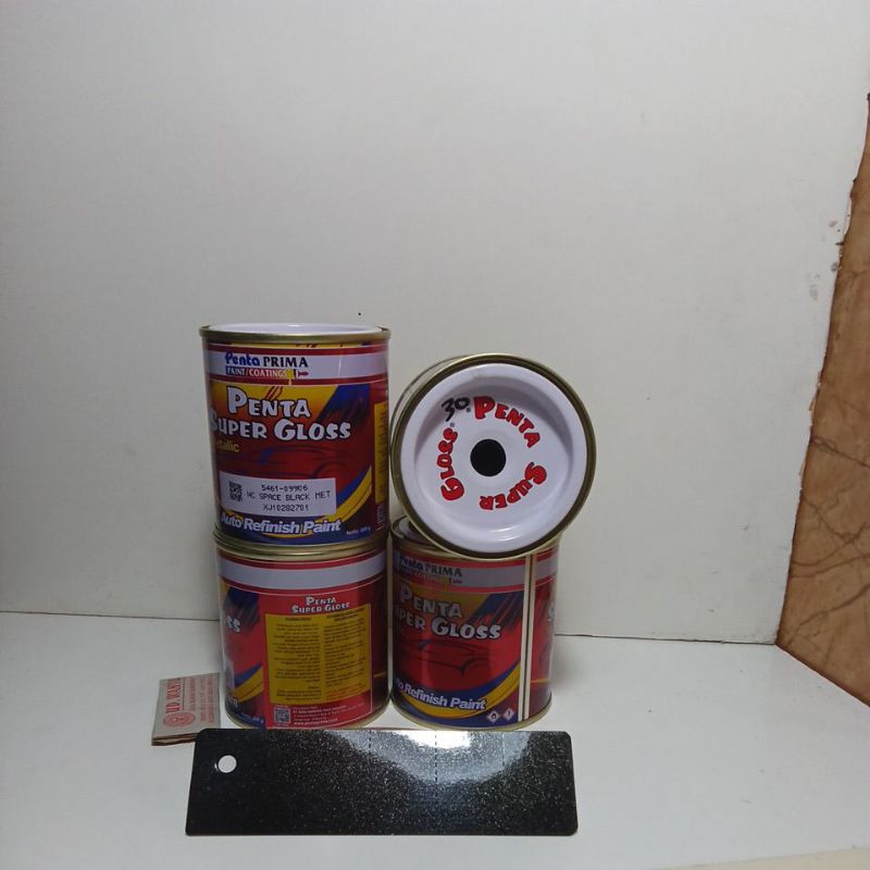 S09906 CAT DUCO PENTA HITAM METALIK  SPACE BLACK MET