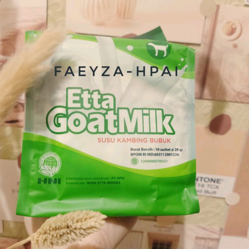 

EGM SUSU KAMBING ETTA GOAT MILK HNI HPAI