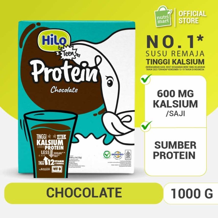 

HiLo Teen Chocolate 1000 gram - Susu Tinggi Kalsium
