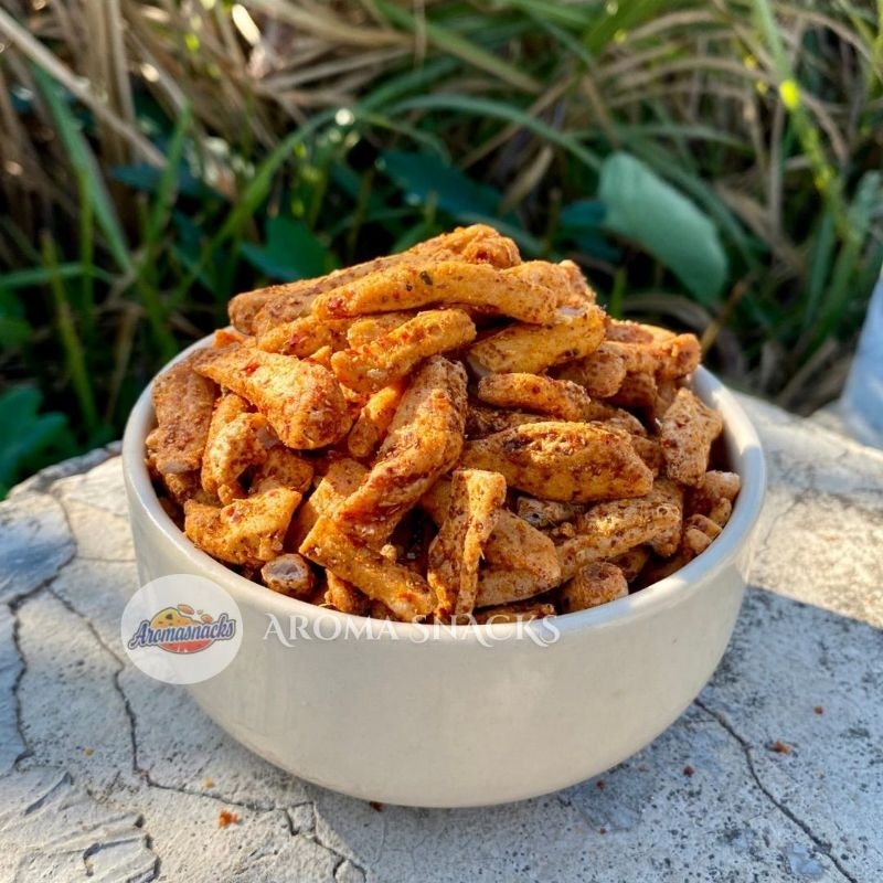 

Basreng Stick Pedas Daun Jeruk