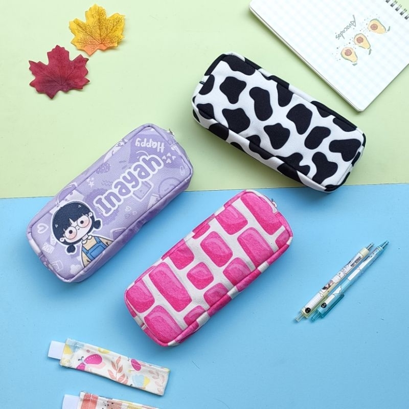 

TEMPAT PENSIL CUSTOM NAMA & GAMBAR FULL PRINT