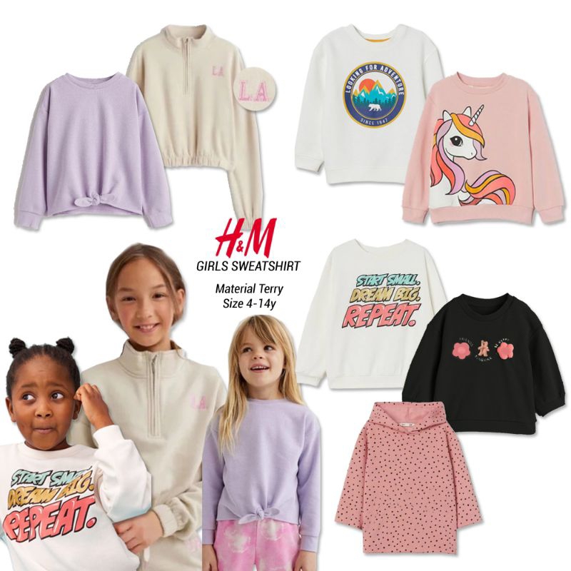 Sweatshirt Anak Perempuan HnM