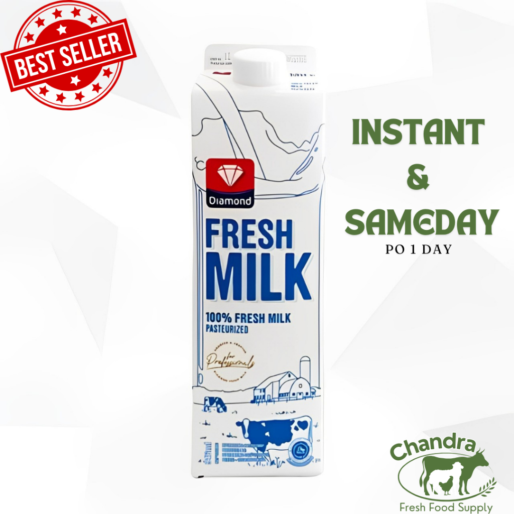 

Diamond Freshmilk / Freshmilk Plain 946ml (1 Carton) PO 1 HARI