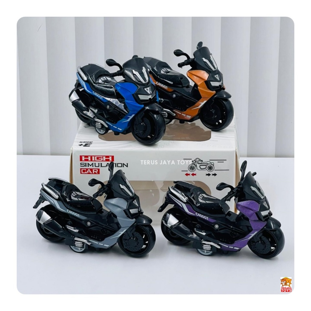 MAINAN MINIATUR MOTOR NMAX DIECAST METAL