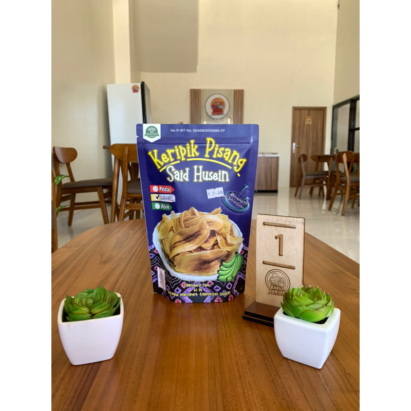 

Keripik Pisang Said Husein Karamel