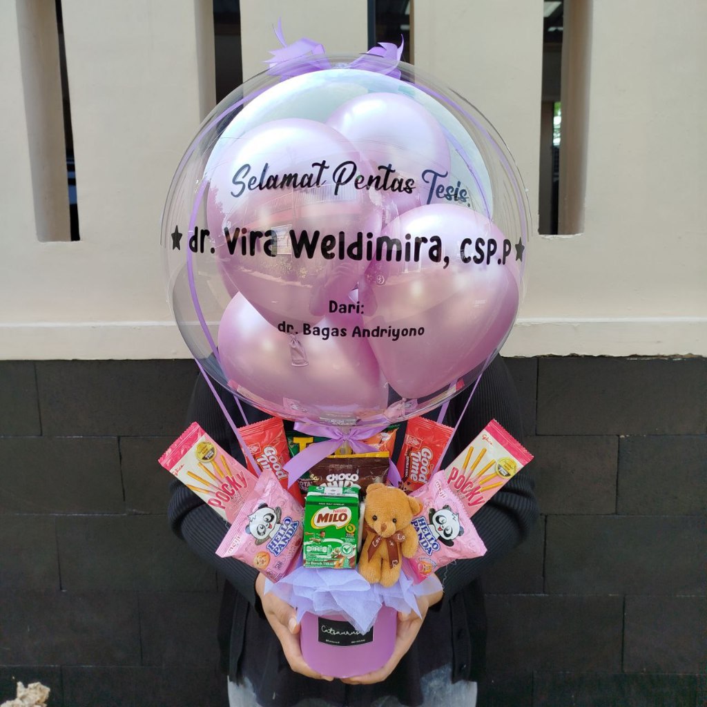 

Xmaster Buket Balon Snack Bucket Snack Wisuda Bouquet Balon Wisuda Ulang Tahun Grand Opening