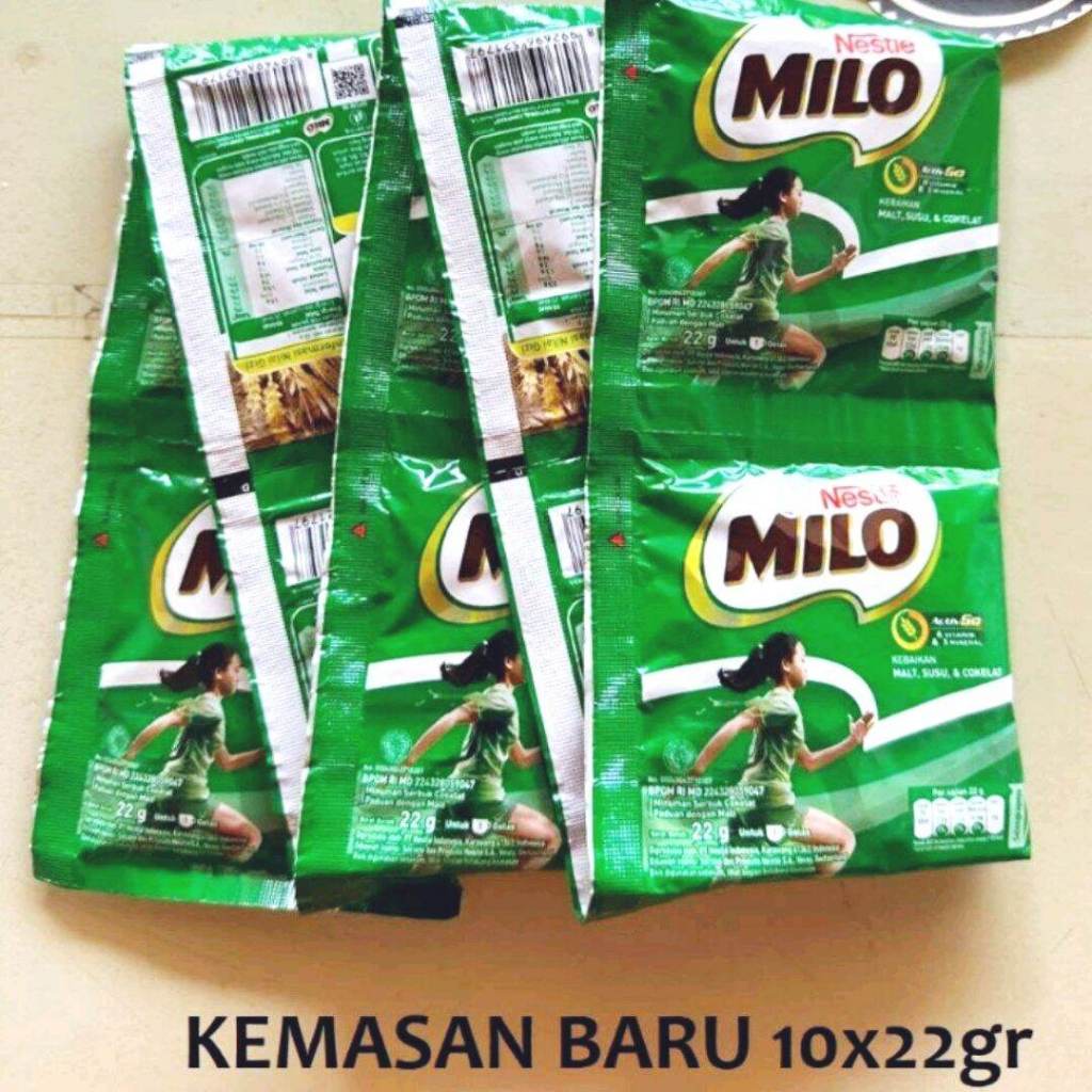 

SUSU MILO RENCENG / MILO SACHET 22GR DAPAT 10