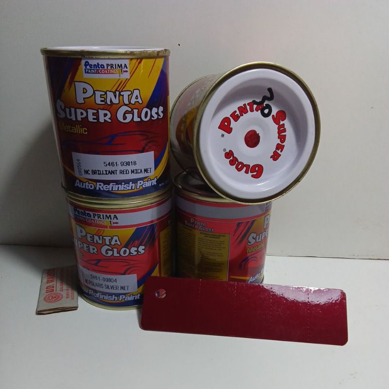 S93018 CAT DUCO PENTA MERAH METALIK BRILLIANT RED MICA MET