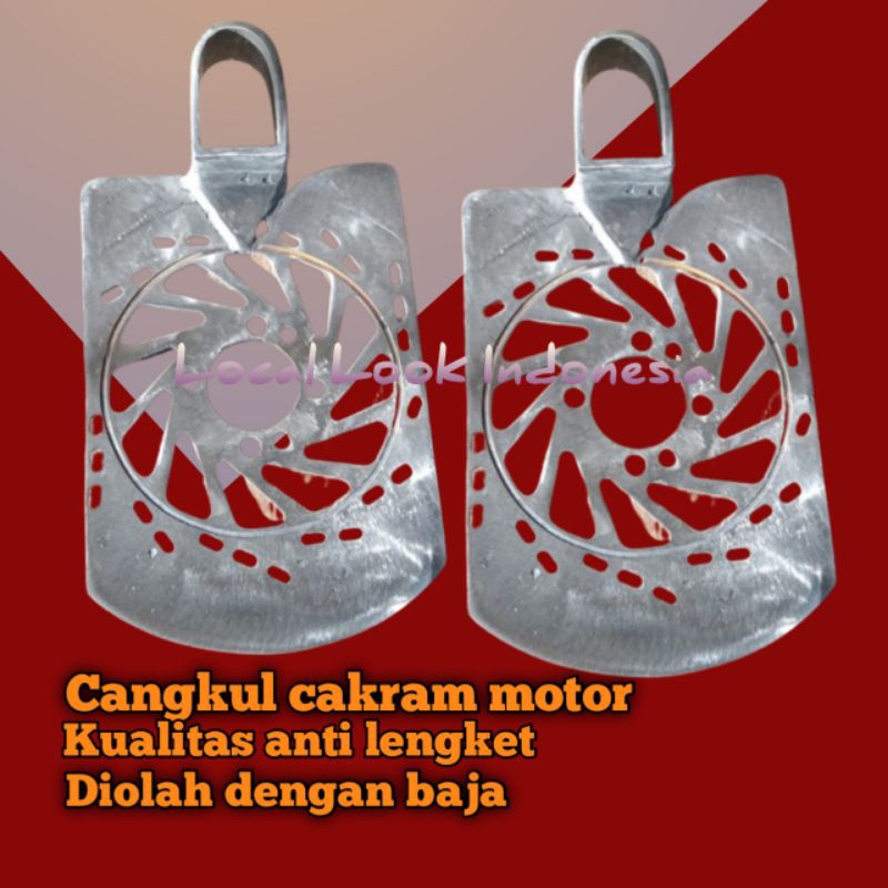 Cangkul alat bertani Pacul dari Pirang Cakram anti lengket dari pandai besi langsung ASLi HATI HATI 