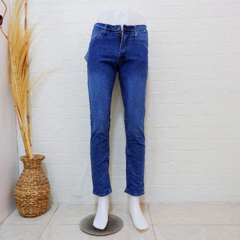 JEANS PRIA SLIM FIT BLUE