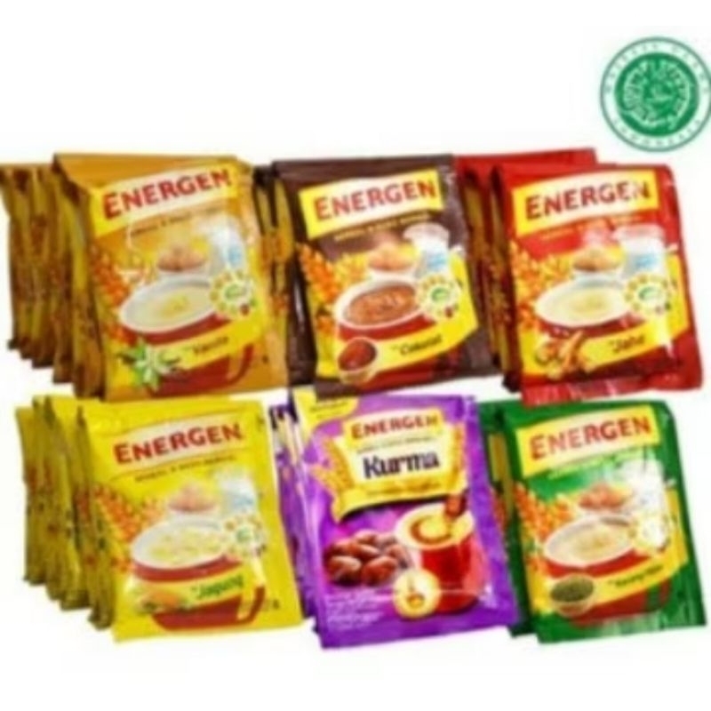 

ENERGEN SUSU SEREAL ANEKA RASA 1 RENCENG 10 SACHET