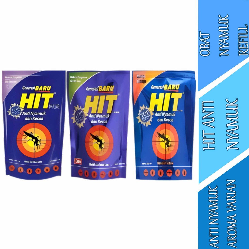 Obat Anti Nyamuk Aroma Varian - Hit Anti Nyamuk - Obat Nyamuk Refill - 360ml