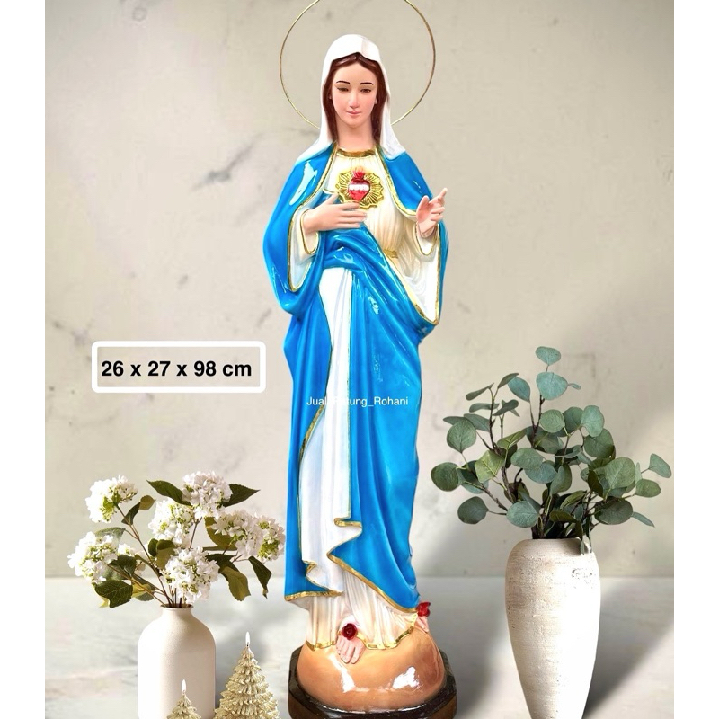 Patung Maria Hati Kudus 100 cm