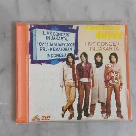 VCD FANTASY 4EVER / F4 LIVE  CONCERT IN JAKARTA