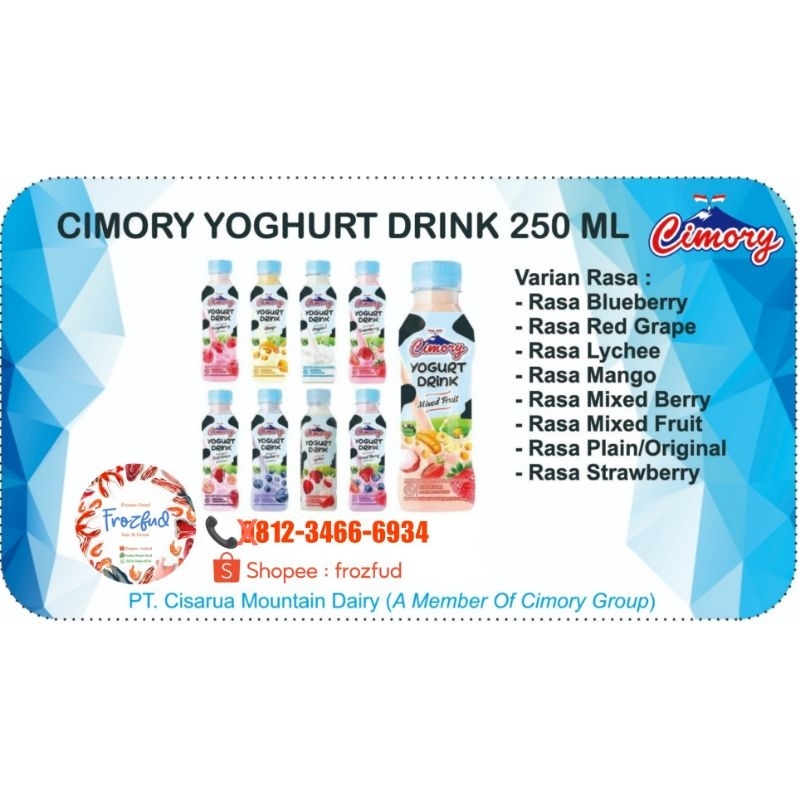 

[KHUSUS SAME-DAY] Cimory Yoghurt Drink 240ml