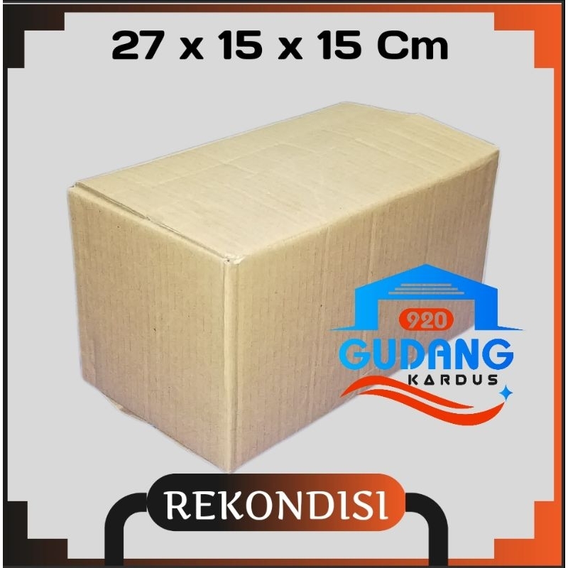 

KARDUS PACKING UKURAN 27x15x15 Cm