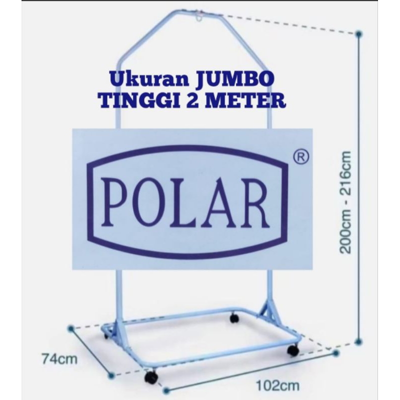POLAR tiang ayunan bayi ukuran jumbo