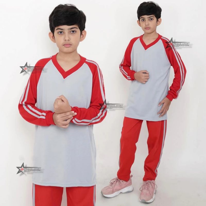 Setelan Baju Olahraga Anak Sekolah SD/ Setelan Baju Trening Olahraga Anak Sekolah SD / Seragam Olahr