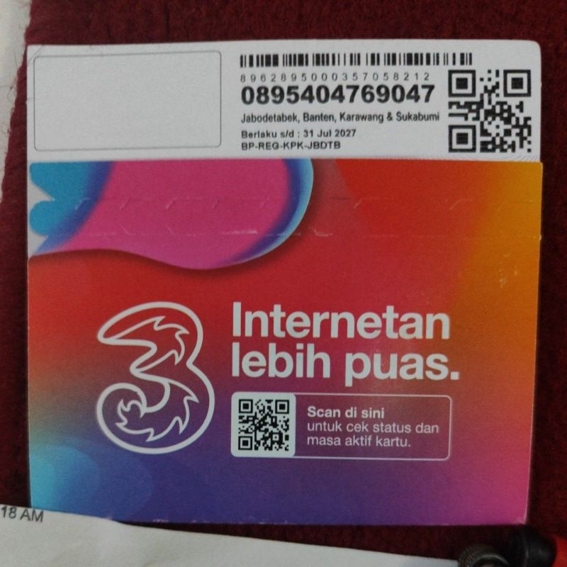 PROMO SUPER MURAH perdana tri 75 gb + Free Hadiah Random