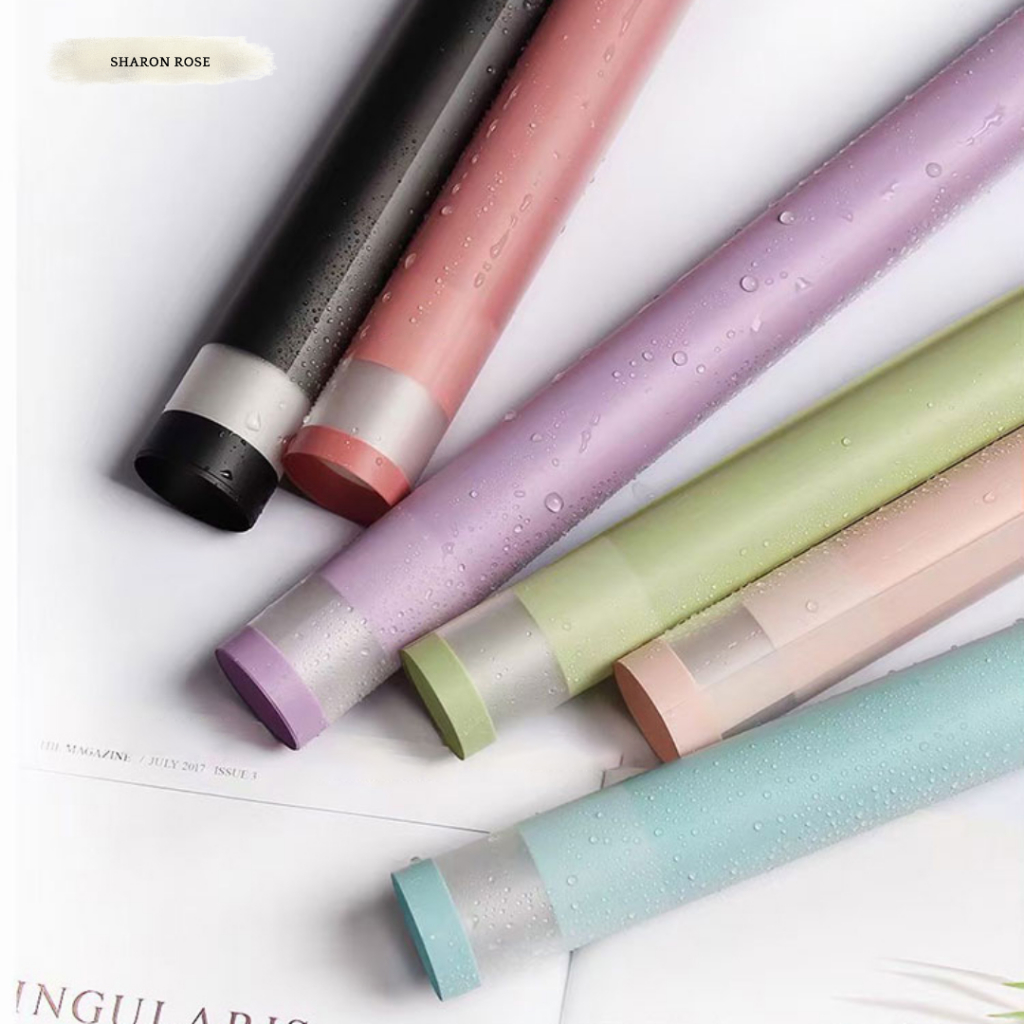 

TRANSPARENT LINE FLOWER WRAPPING KERTAS BUKET BUNGA FLOWER WRAP CELLOPHANE WATERPROOF 12