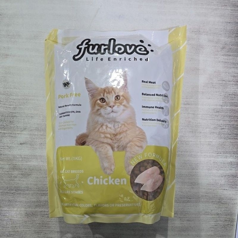 Furlove Adult Chicken Repack 1kg
