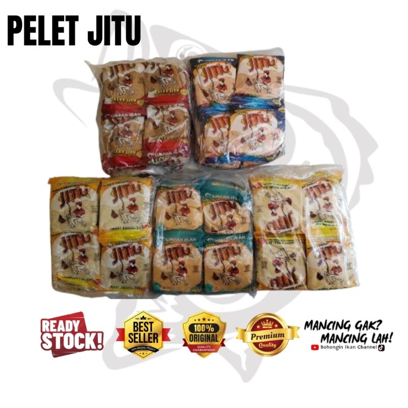 UMPAN IKAN MAS PELET JITU