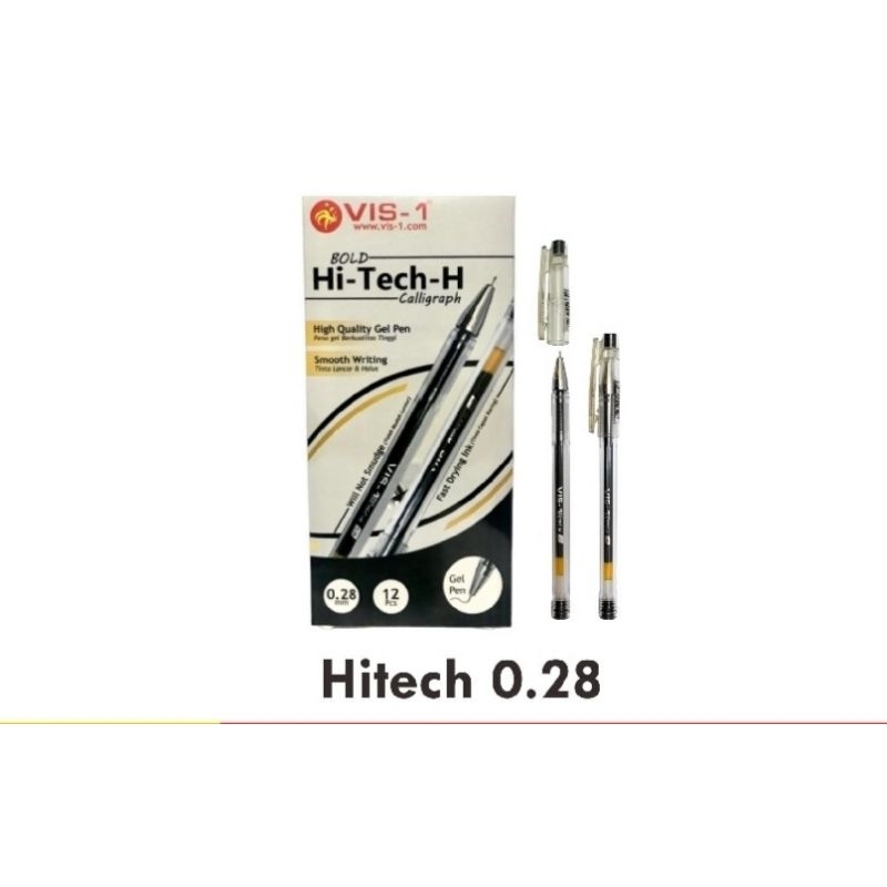 

Bulpoint Hi-tech Bold Calligraph -High Quality / Gel bulpoint /Pena