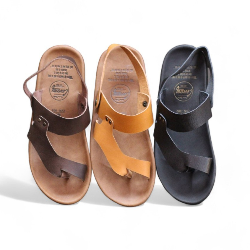 CEVANY RIOT KULIT Sandal Jepit Casual Pria