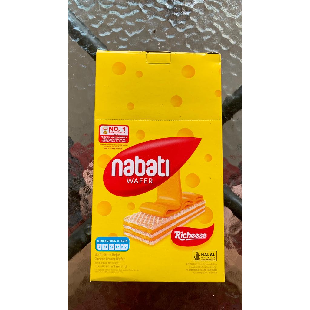 

Richeese Nabati Ahh 1 Pak isi 20x9gr (RASA kEJU LUMER)