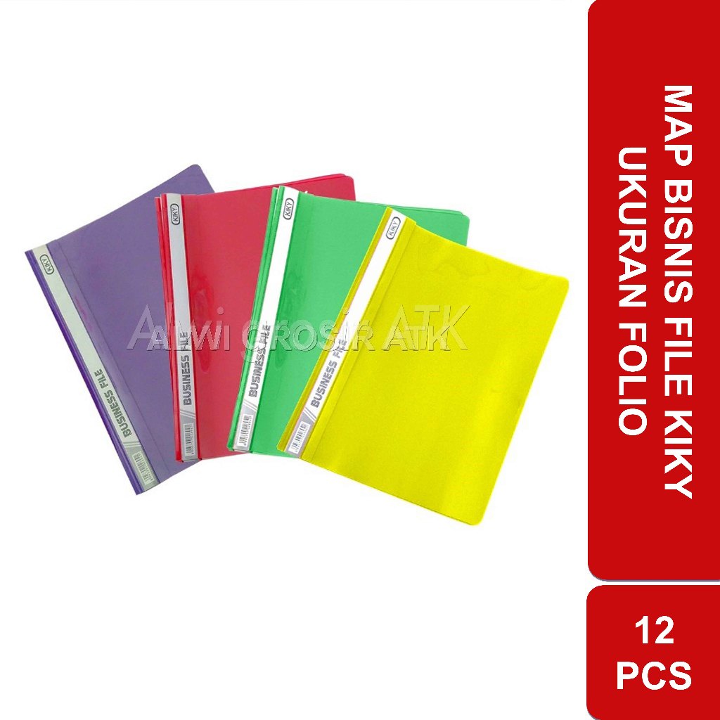 

MAP BISNIS FILE KIKY UKURAN FOLIO | 12 PCS